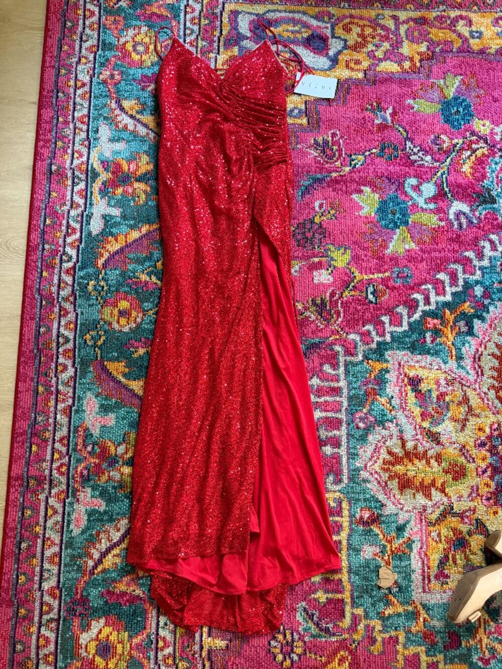 Velvi Eclipse Sequin Gown
